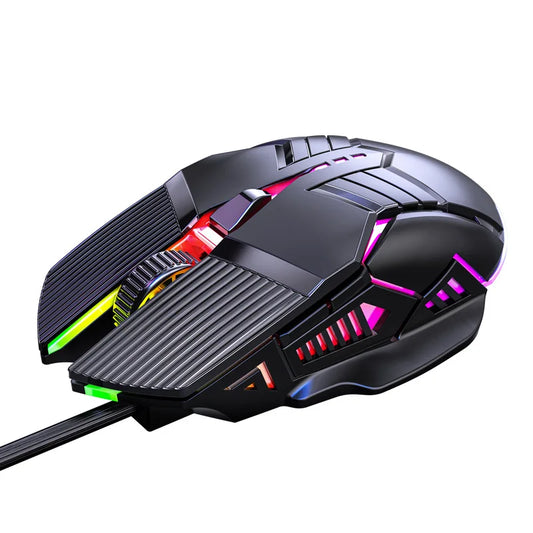 Wired Gaming Mouse - 3200DPI Ergonomic RGB for PC Laptop Gaming PC